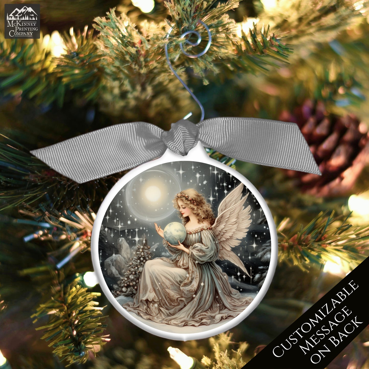 Angel Christmas Tree Ornaments - Victorian, Vintage, Fairy, Decorations