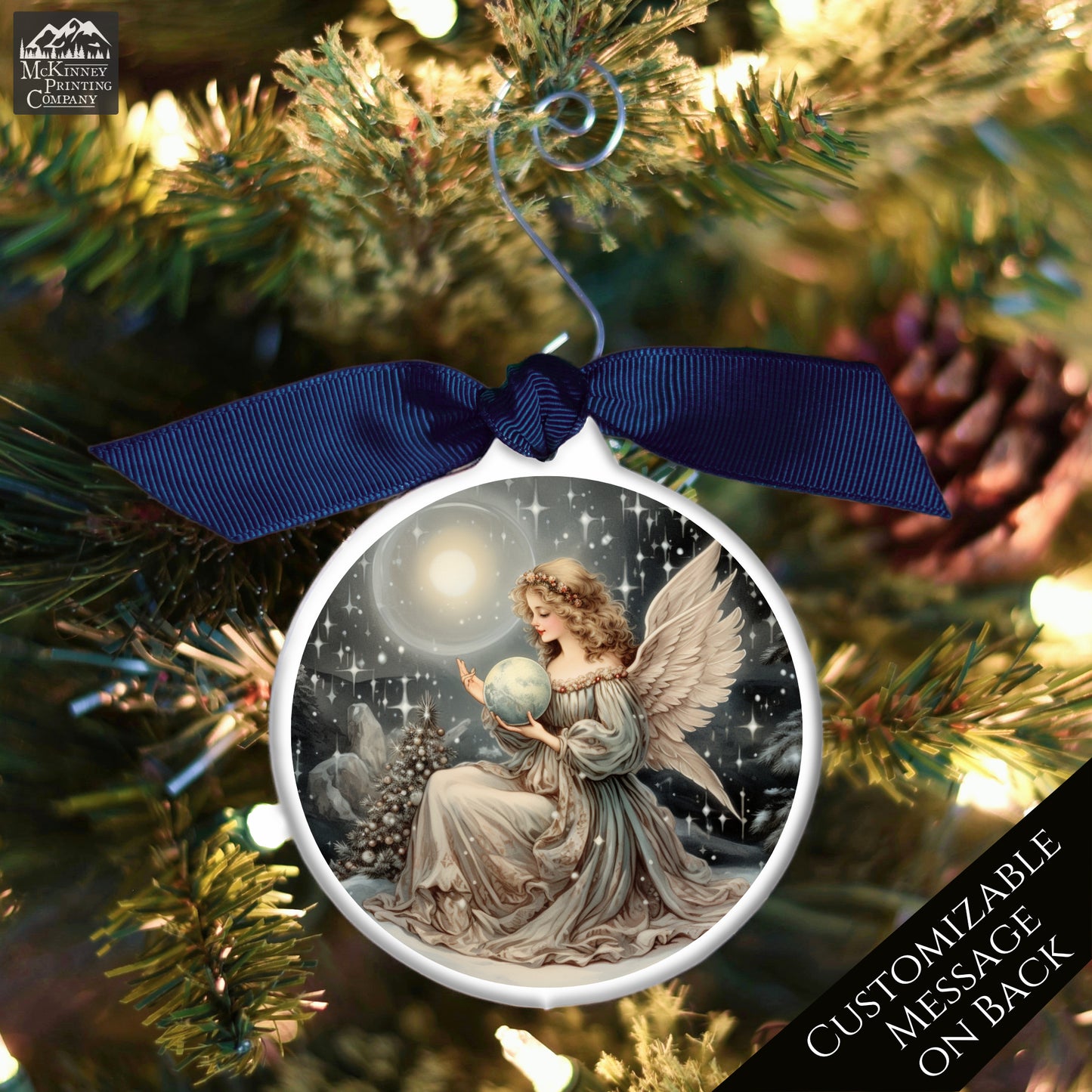 Angel Christmas Tree Ornaments - Victorian, Vintage, Fairy, Decorations
