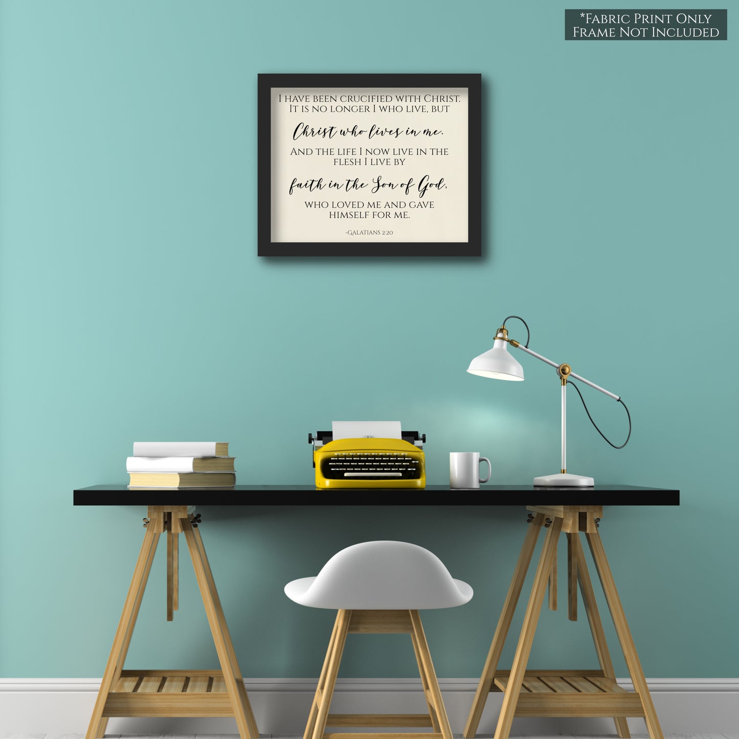 Scripture Wall Art - Galatians 2:20