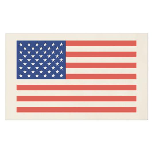 American Flag Fabric - Patriotic, Americana, USA, Military, Old Glory, Quilting, Quilt, Cotton, Canvas, Print