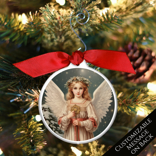 Angel Christmas Tree Ornaments - Victorian, Vintage, Christian Gift