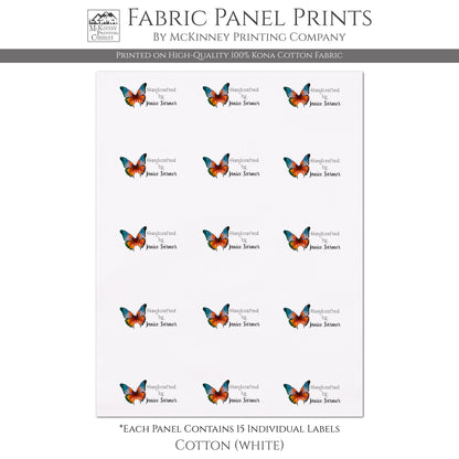 Quilt Labels - Cotton, White