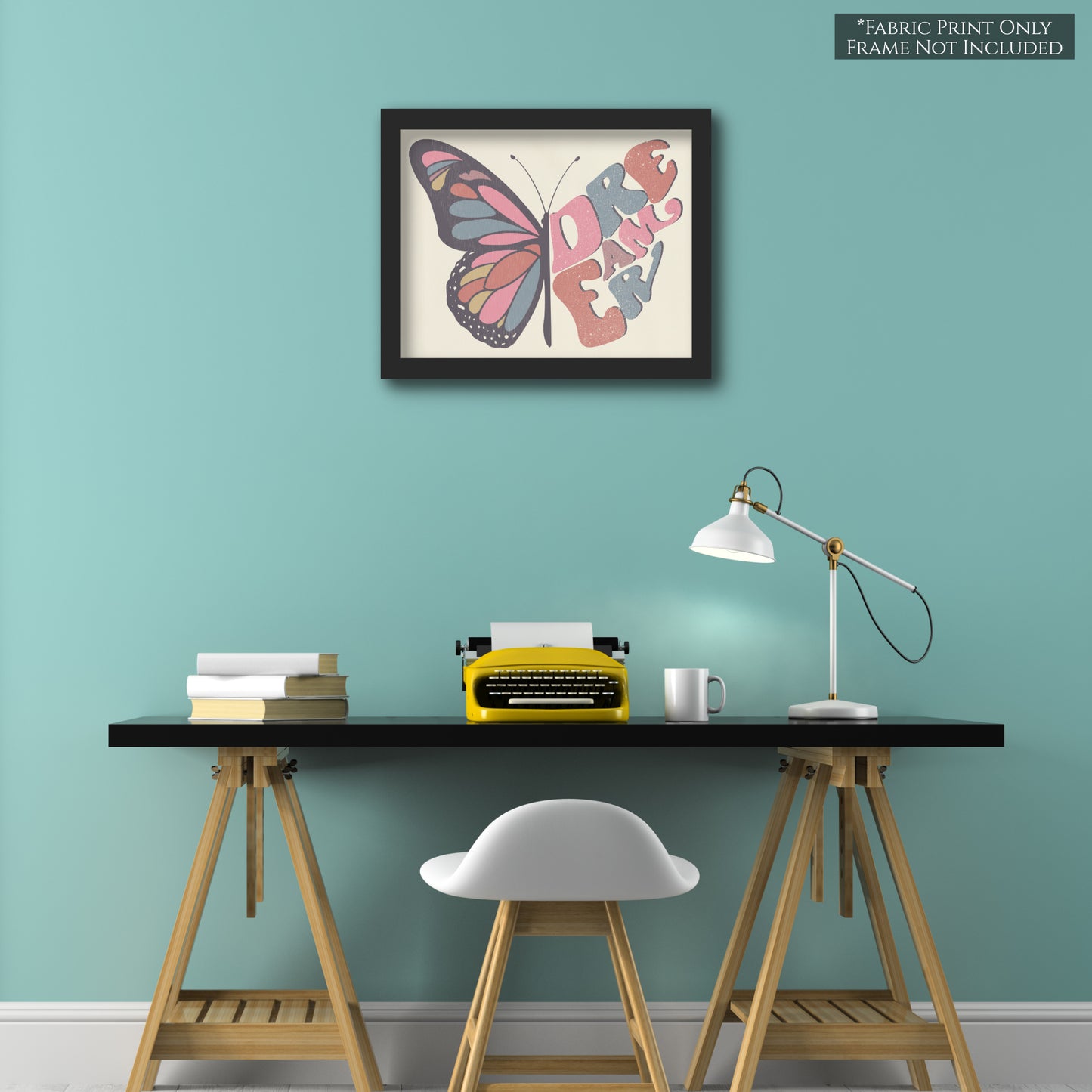 Quotes About Life, Butterfly Dreamer, Quilting Fabric - Wall Art
