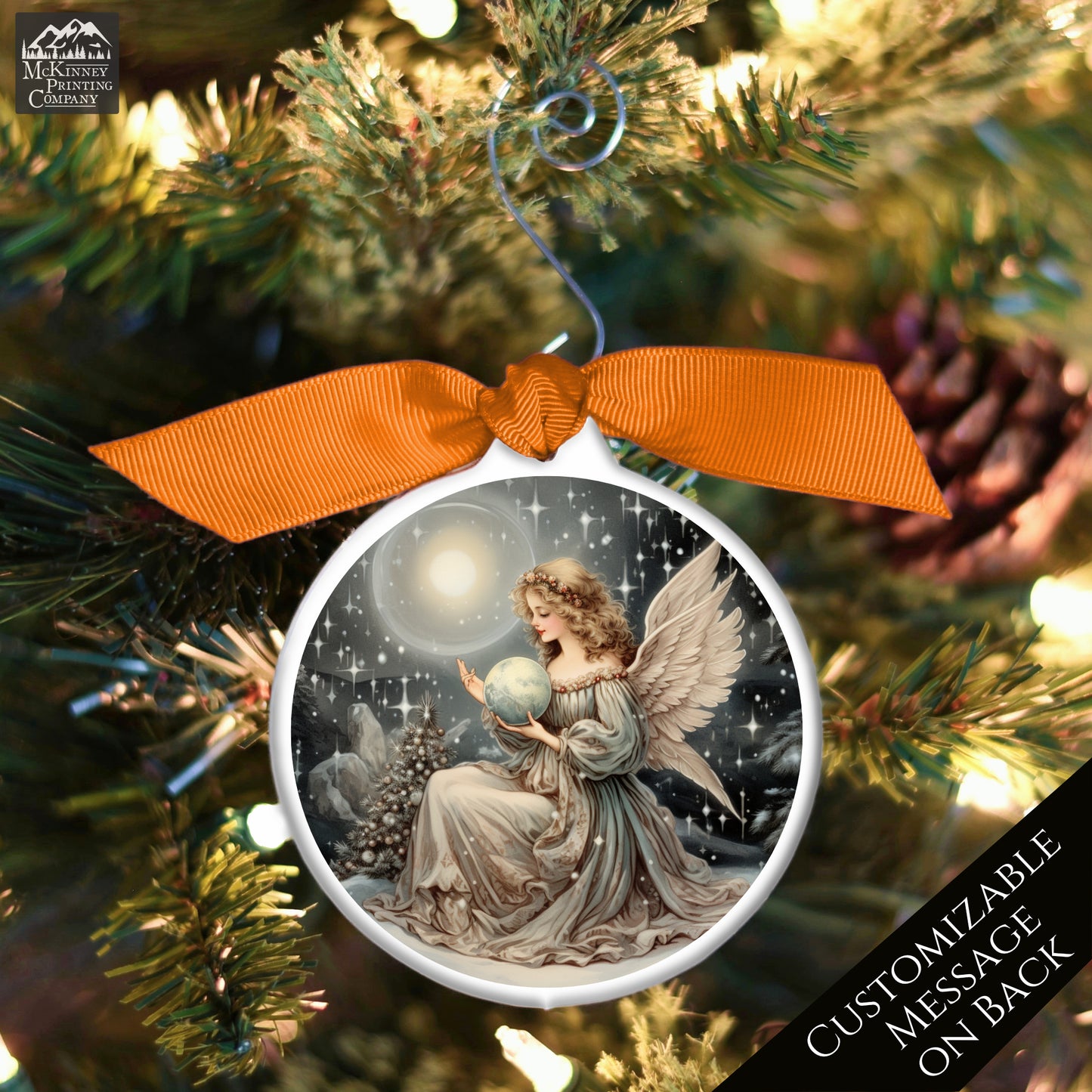 Angel Christmas Tree Ornaments - Victorian, Vintage, Fairy, Decorations