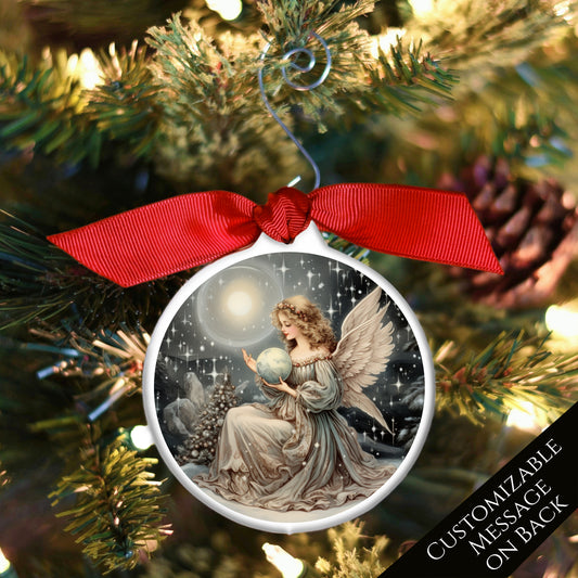 Angel Christmas Tree Ornaments - Victorian, Vintage, Fairy, Decorations