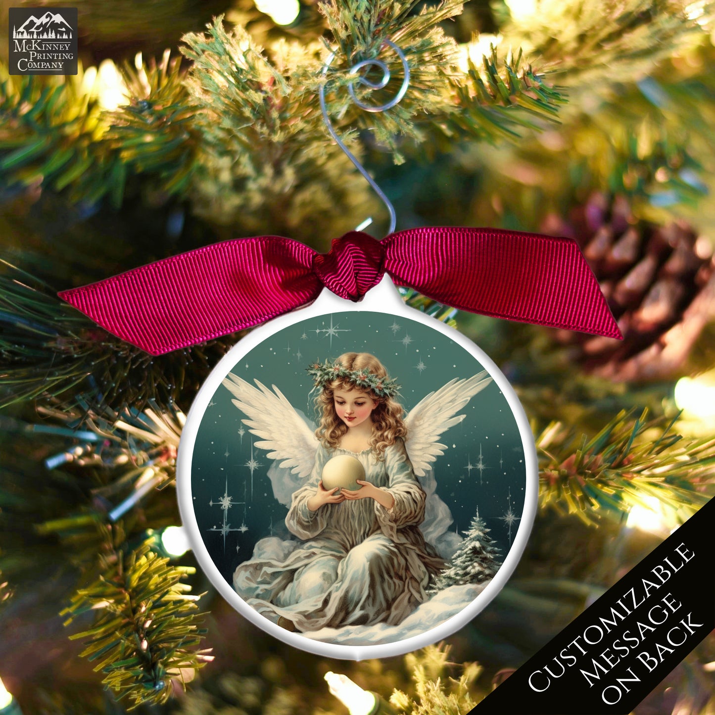 Christmas Fairy - Angel Tree, Victorian, Vintage, Antique, Bauble