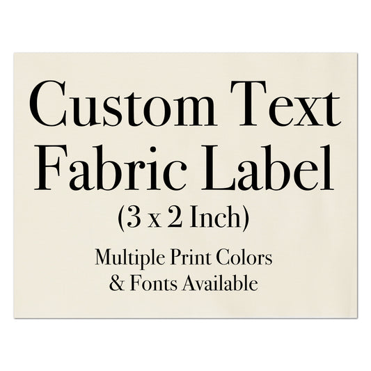 Custom Fabric Labels - Memory Pillow, Quilt Labels, Custom Fabric