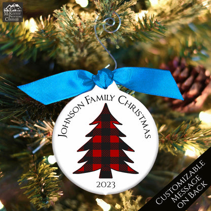 Personalized Family Ornament - Christmas Gift, Custom, Tree Décor