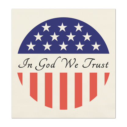 In God We Trust - Patriotic Fabric, USA, Military, Veteran, Quilting, Quilts of Valor, Cotton, Red White and Blue, Flag