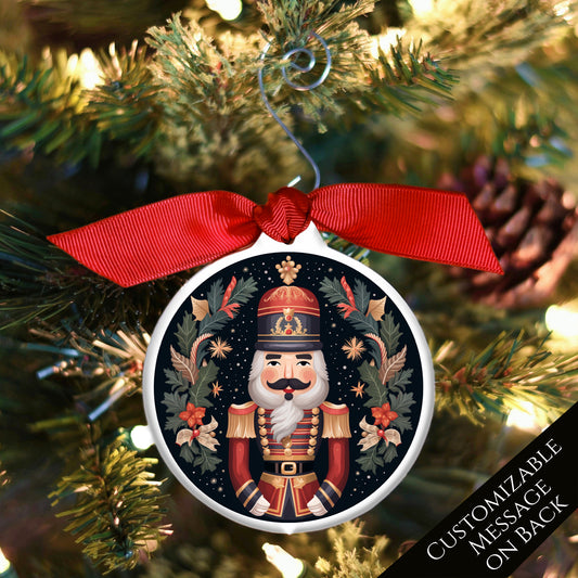 Nutcracker Ornament - Personalized, Christmas Décor, Custom, Gifts