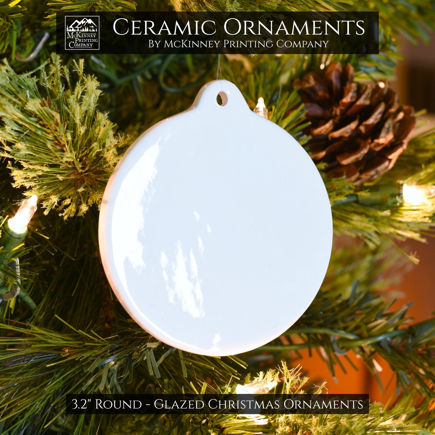 Blank Ornaments - Christmas, Handmade, Ceramic, Porcelain, Crafts