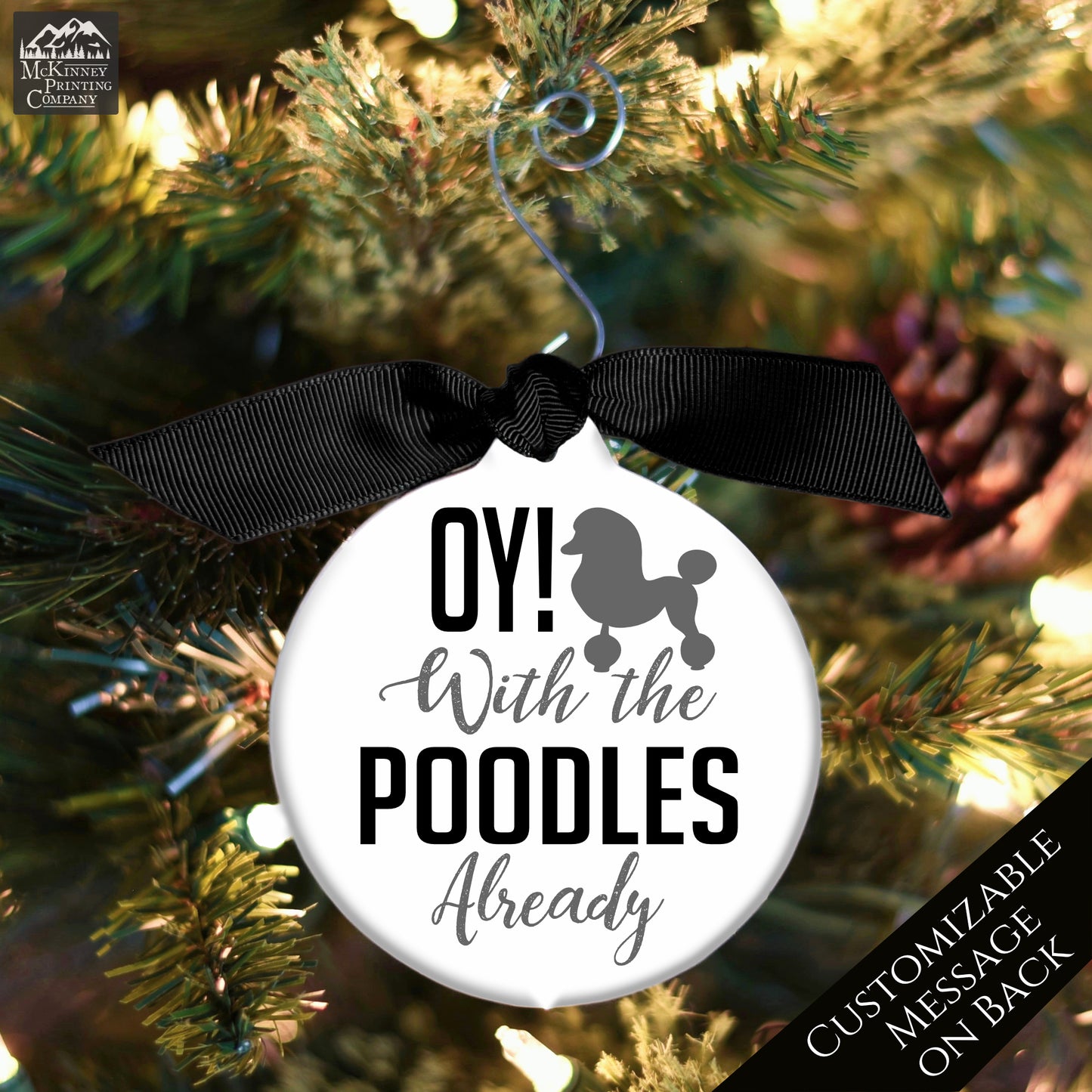 Gilmore Girls - Christmas Ornament, Quotes, Oy with the Poodles, Gift