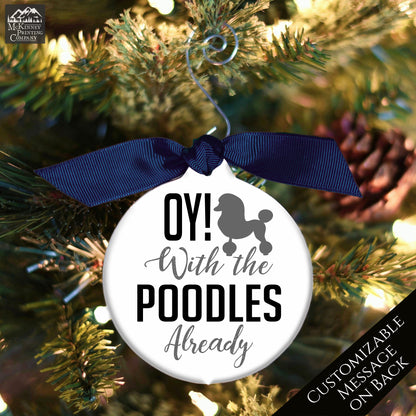 Gilmore Girls - Christmas Ornament, Quotes, Oy with the Poodles, Gift