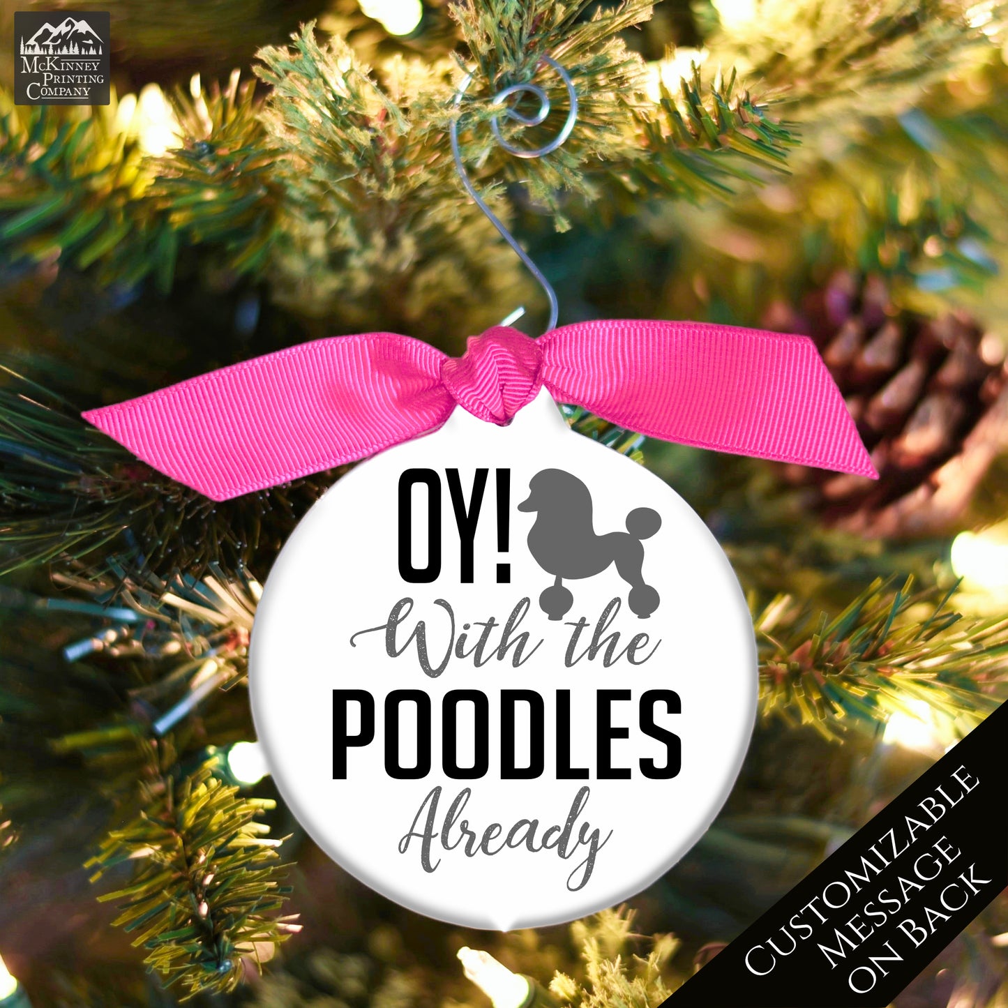 Gilmore Girls - Christmas Ornament, Quotes, Oy with the Poodles, Gift