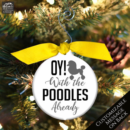 Gilmore Girls - Christmas Ornament, Quotes, Oy with the Poodles, Gift