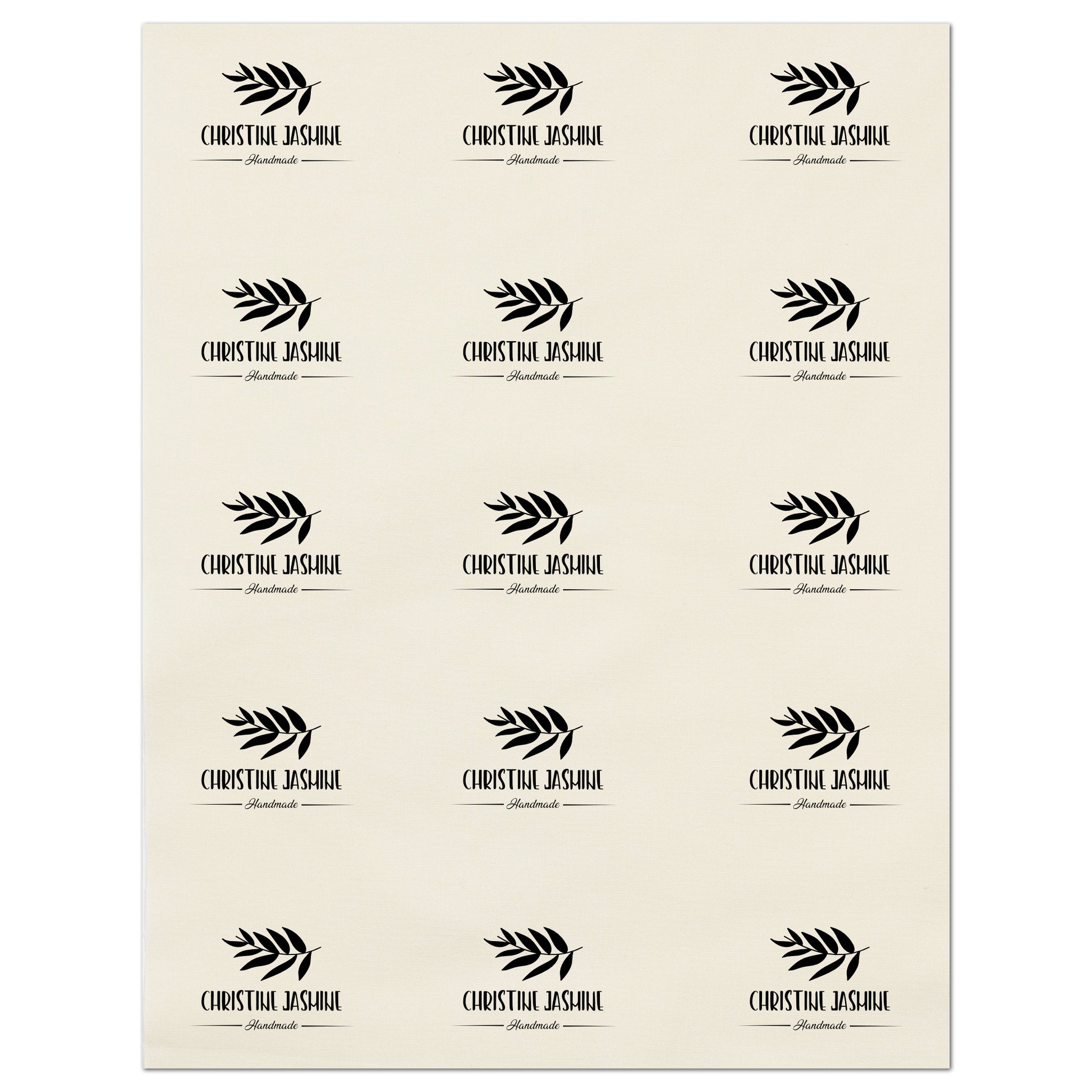 Quilt Labels, 15, Custom Color, Sewing