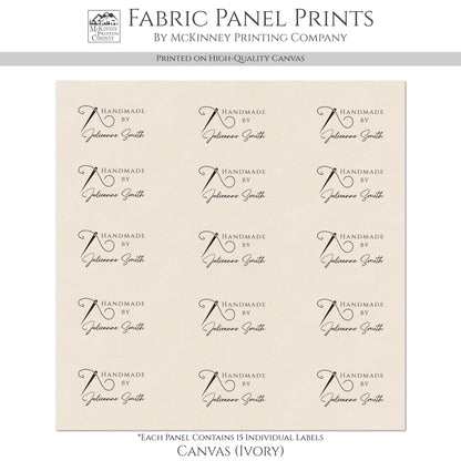 Sewing Labels for Handmade Items - Quilt Labels, Personalized Quilt Labels, Custom Quilt Labels, Quilting, Tags