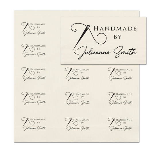 Sewing Labels for Handmade Items - Quilt Labels, Personalized Quilt Labels, Custom Quilt Labels, Quilting, Tags