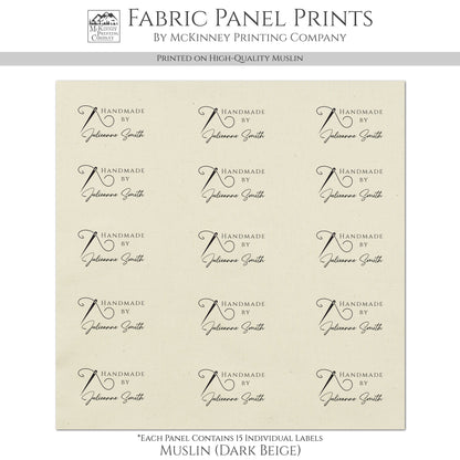 Sewing Labels for Handmade Items - Quilt Labels, Personalized Quilt Labels, Custom Quilt Labels, Quilting, Tags