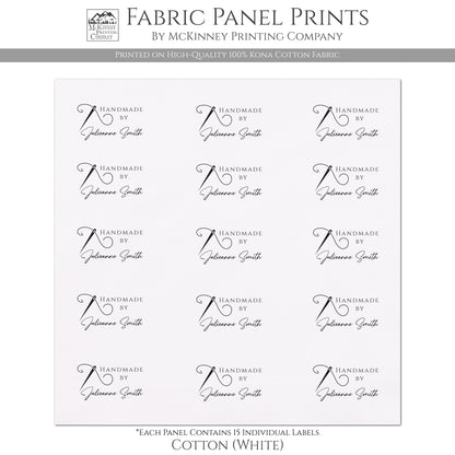 Sewing Labels for Handmade Items - Quilt Labels, Personalized Quilt Labels, Custom Quilt Labels, Quilting, Tags