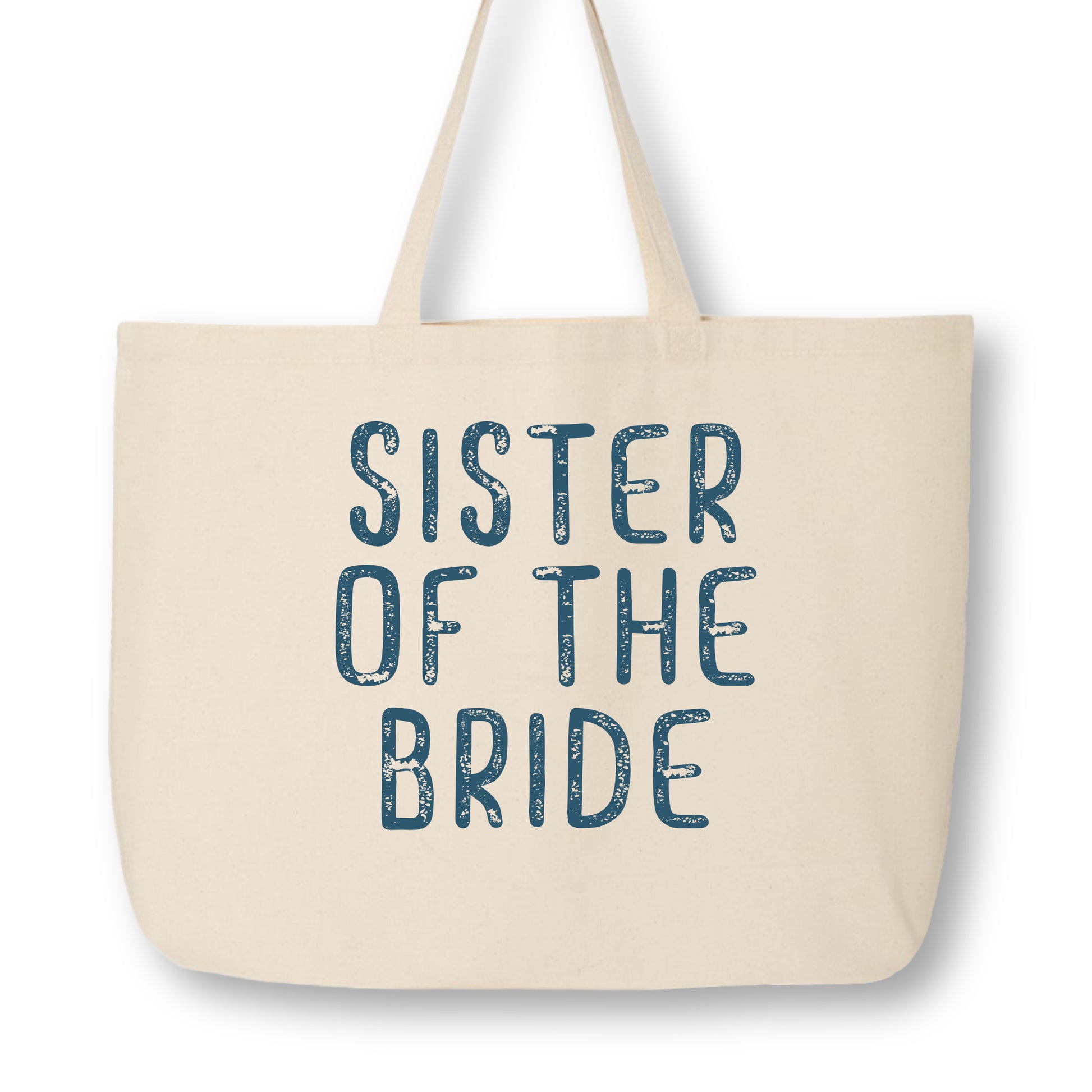 Bridesmaid Gift, Cute Canvas Tote Bag, Fabric Shoulder Bag, Wedding