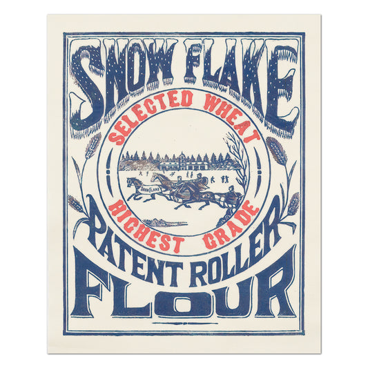 Flour Sack Fabric - Soft, Cotton, Canvas, Vintage, Feed, Antique, Large Print Fabric, Panel, Wall Art, Block Print Fabric, Quilting, Quilt