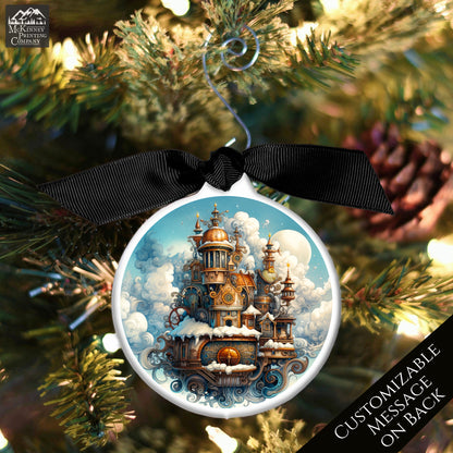 Steampunk Ornaments - Christmas, SciFi, Fantasy Art, Scify, Science Fiction