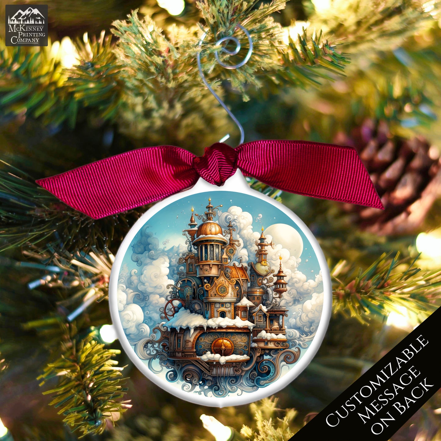 Steampunk Ornaments - Christmas, SciFi, Fantasy Art, Scify, Science Fiction