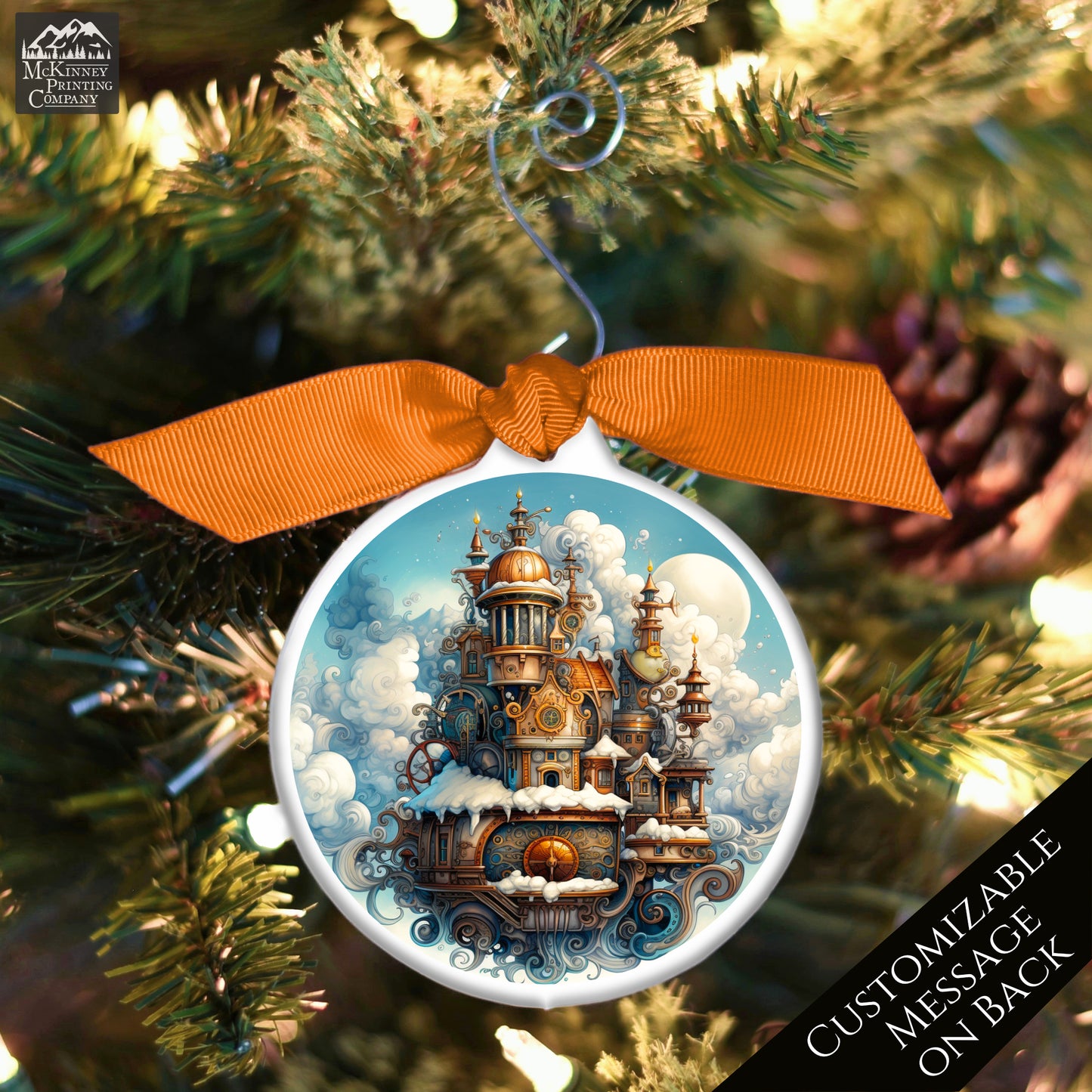 Steampunk Ornaments - Christmas, SciFi, Fantasy Art, Scify, Science Fiction