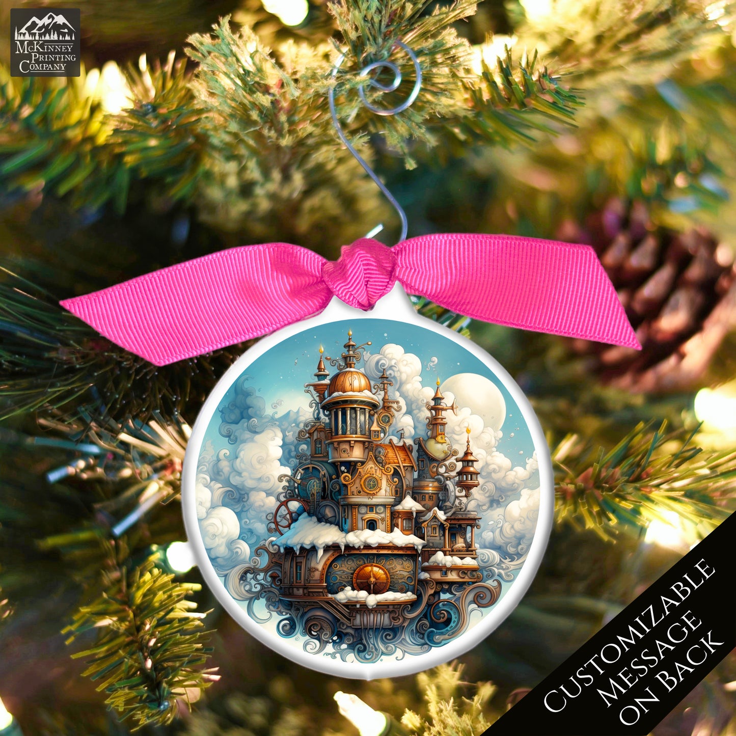 Steampunk Ornaments - Christmas, SciFi, Fantasy Art, Scify, Science Fiction