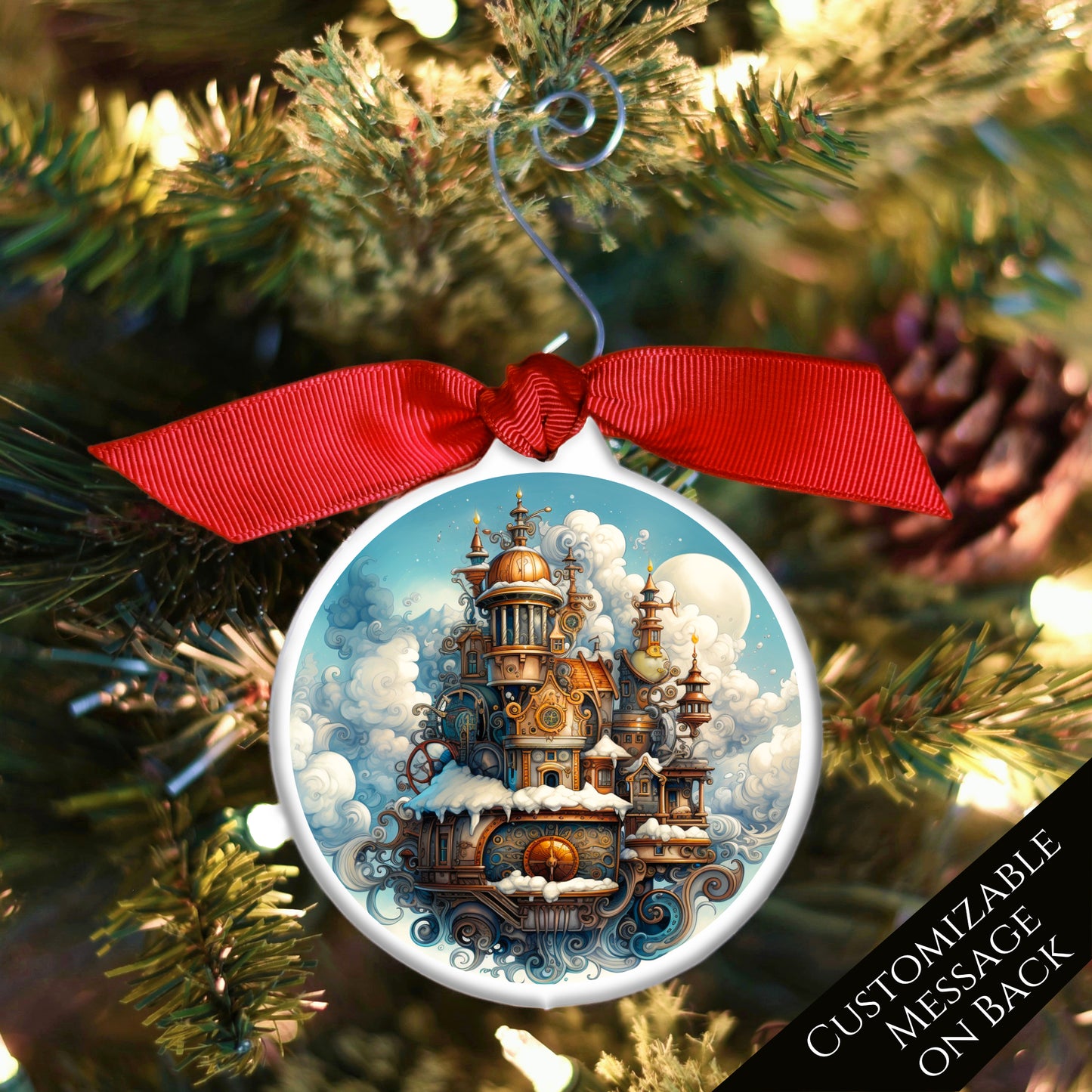 Steampunk Ornaments - Christmas, SciFi, Fantasy Art, Scify, Science Fiction