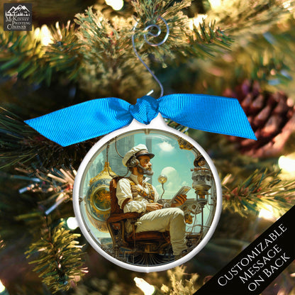Steampunk Ornament - Fantasy, Sci-Fi, Art, Personalized, Custom Gift