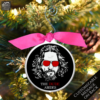 The Big Lebowski - Christmas Ornament, The Dude, Movie Quote, Gift
