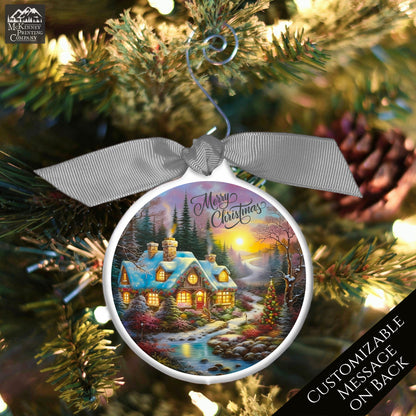 Thomas Kinkade, Style - Christmas Ornament, Painting, Print, Keepsake