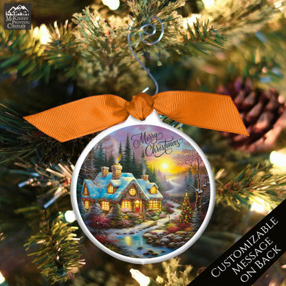 Thomas Kinkade, Style - Christmas Ornament, Painting, Print, Keepsake
