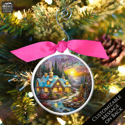 Thomas Kinkade, Style - Christmas Ornament, Painting, Print, Keepsake