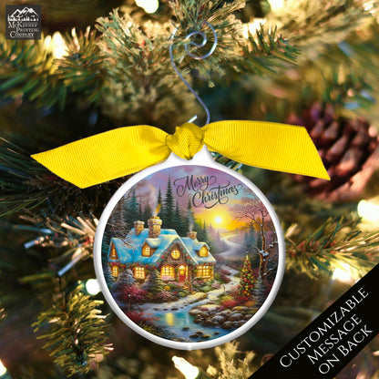 Thomas Kinkade, Style - Christmas Ornament, Painting, Print, Keepsake