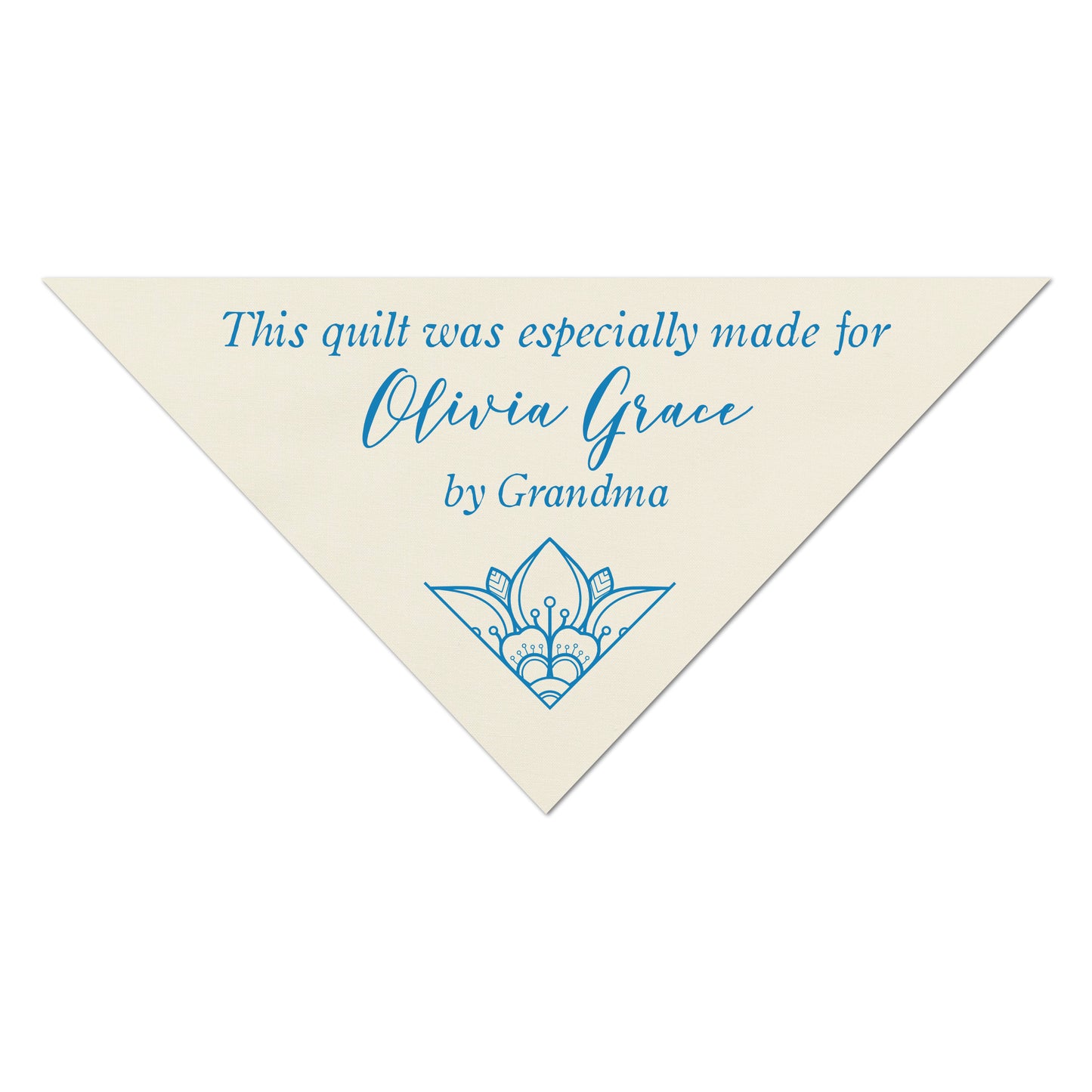 Quilting Label, Fabric Tag, Quilt