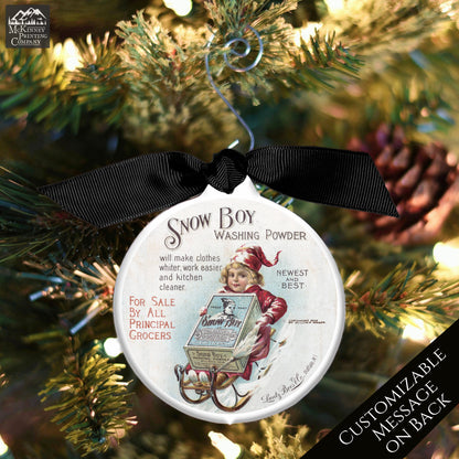 Victorian Christmas Decorations - Ornament, Vintage, Personalized