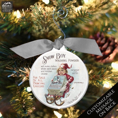 Victorian Christmas Decorations - Ornament, Vintage, Personalized