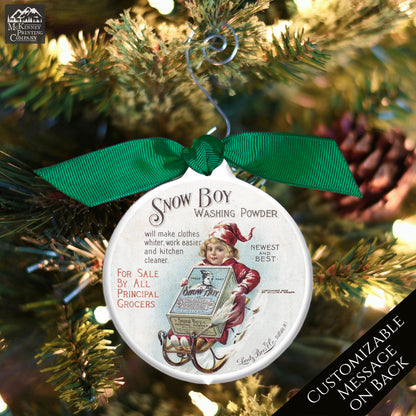 Victorian Christmas Decorations - Ornament, Vintage, Personalized