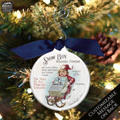 Victorian Christmas Decorations - Ornament, Vintage, Personalized