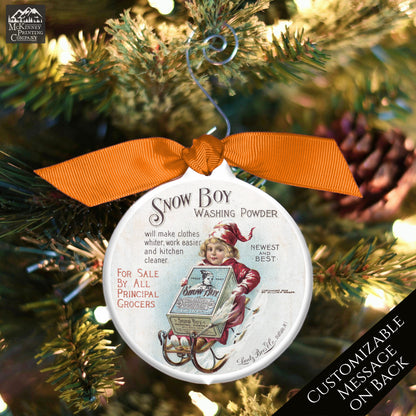 Victorian Christmas Decorations - Ornament, Vintage, Personalized