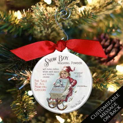 Victorian Christmas Decorations - Ornament, Vintage, Personalized