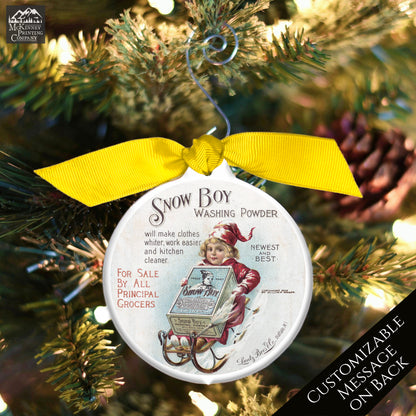 Victorian Christmas Decorations - Ornament, Vintage, Personalized