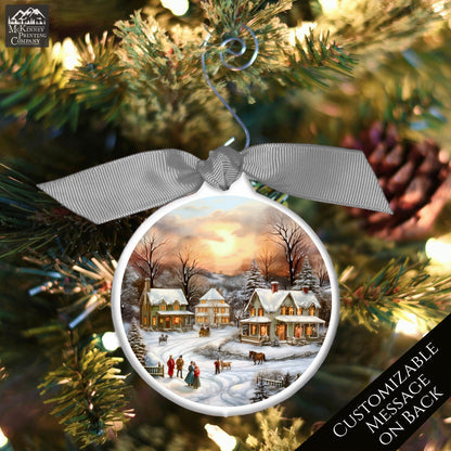 Victorian Christmas Ornaments - Village, Antique, Vintage, Shabby Chic