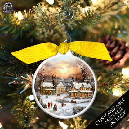 Victorian Christmas Ornaments - Village, Antique, Vintage, Shabby Chic