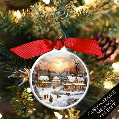 Victorian Christmas Ornaments - Village, Antique, Vintage, Shabby Chic