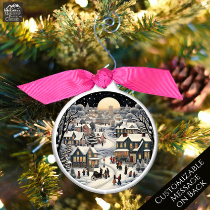 Christmas Village - Victorian Christmas Decorations, Ornament, Custom
