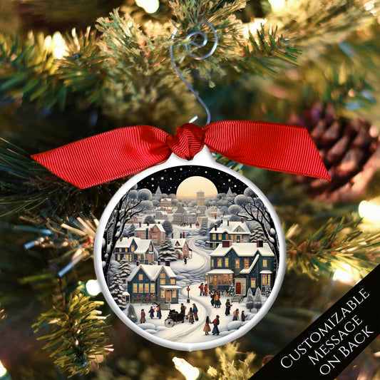 Christmas Village - Victorian Christmas Decorations, Ornament, Custom